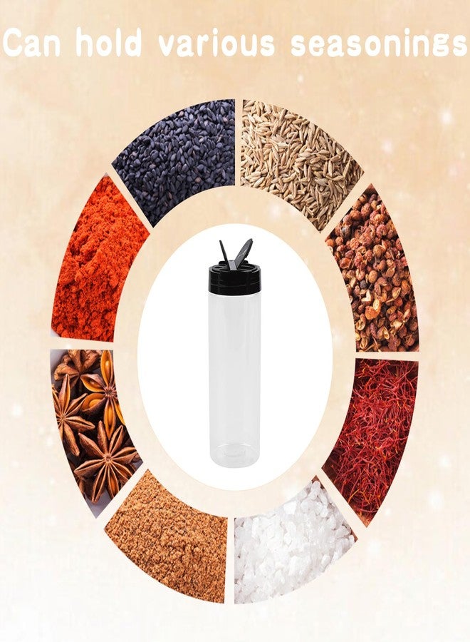 BUWUSMU 15 Pack 8.5 oz Plastic Spice Jars with Shaker Lids, Clear Empty Seasoning Containers for Storing Spices, Herbs, and Powdered Seasonings in Kitchen - Image 5